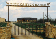 Buck Canyon Ranch entrance gate